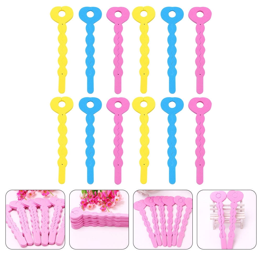 Sponge Rollers for Hair DIY Styling Wavy Hair for Women Home Use 24pcs