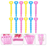 Sponge Rollers for Hair DIY Styling Wavy Hair for Women Home Use 24pcs - Side View