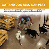Interactive Toys for Indoor Cats, Mouse Toys with Electronic Realistic Squeaky Sound, Automatic Moving Kitten Toys Electric Mice Toy Self Play Exercise Brown - Extra Image