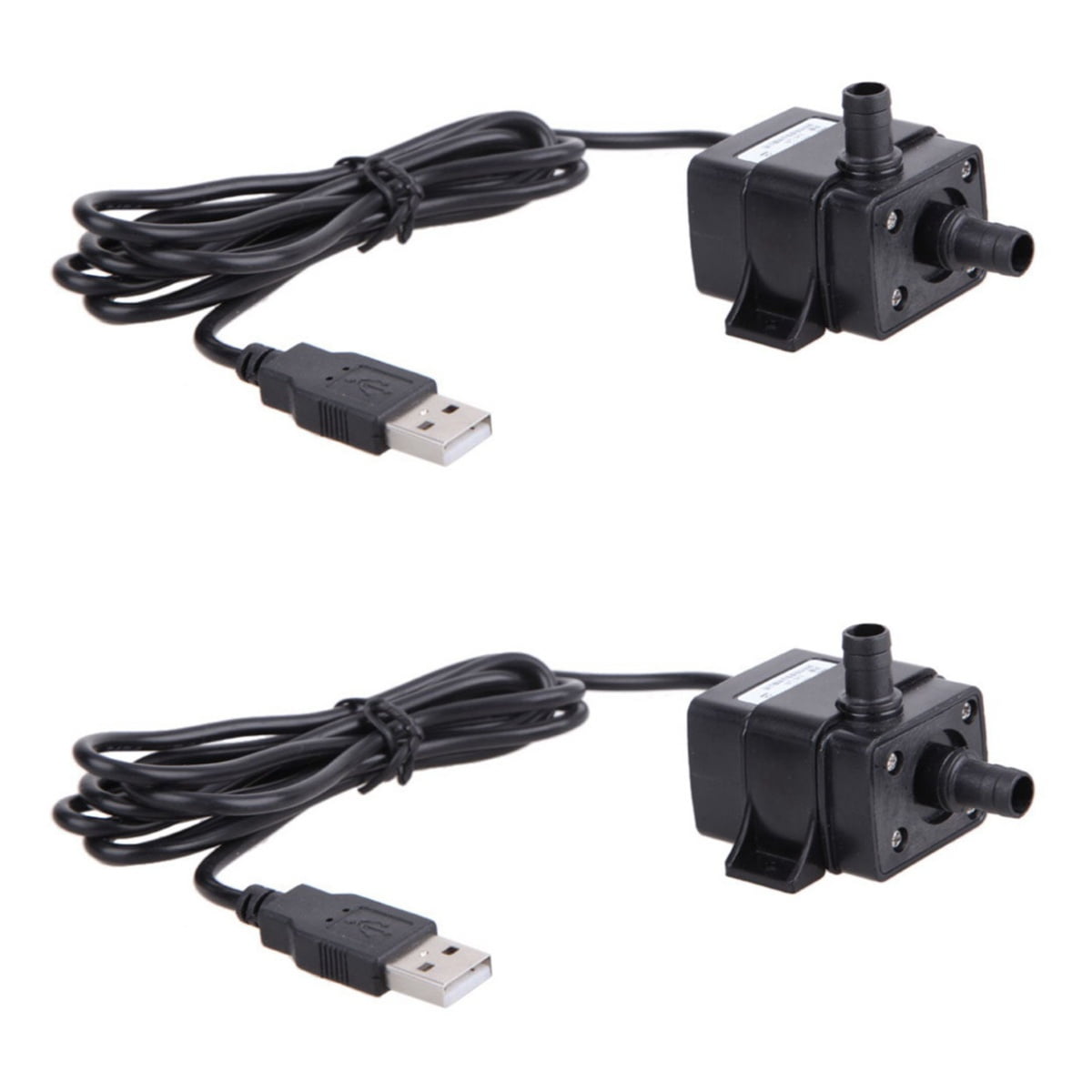 Battery Operated Submersible Water Pump for Aquarium Fountain Pond Circulating 10V USB Mini Quiet Underwater Pump