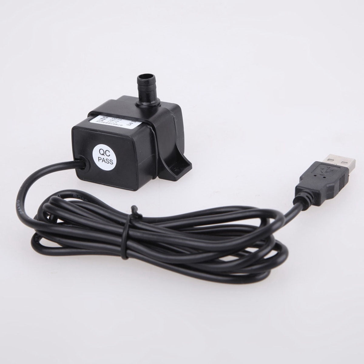 Battery Operated Submersible Water Pump for Aquarium Fountain Pond Circulating 10V USB Mini Quiet Underwater Pump