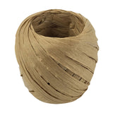 Raffia Ribbon, 787 inches Raffia Ribbon for Gift Wrapping, Raffia Yarn for Crocheting, Raffia Paper Ribbons for Craft, Packing Paper Twine Ribbon 1/5 Inch Width Coffee