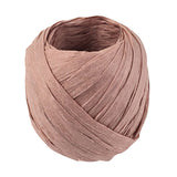 Raffia Ribbon, 787 inches Raffia Ribbon for Gift Wrapping, Raffia Yarn for Crocheting, Raffia Paper Ribbons for Craft, Packing Paper Twine Ribbon 1/5 Inch Width Pink