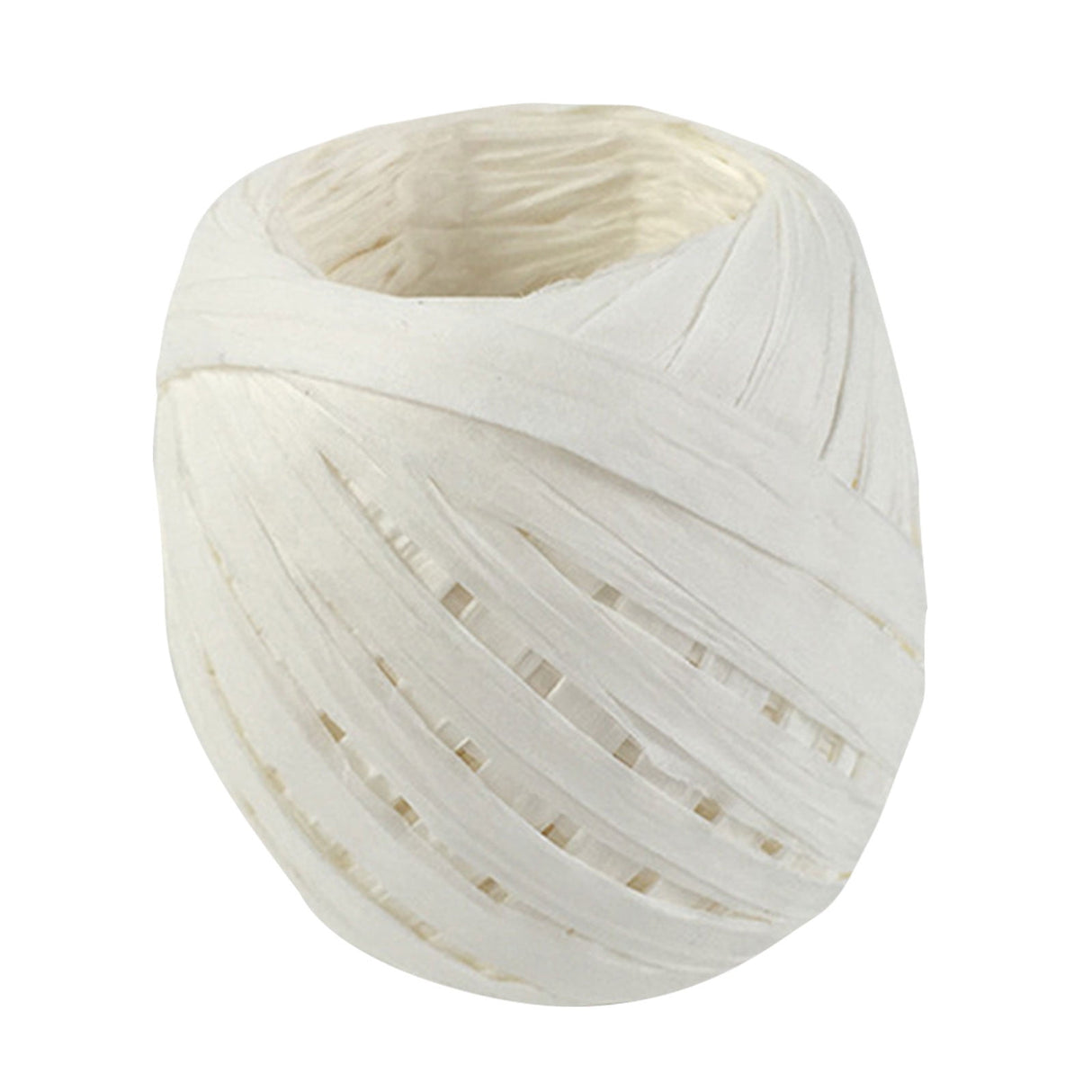 Raffia Ribbon, 787 inches Raffia Ribbon for Gift Wrapping, Raffia Yarn for Crocheting, Raffia Paper Ribbons for Craft, Packing Paper Twine Ribbon 1/5 Inch Width White