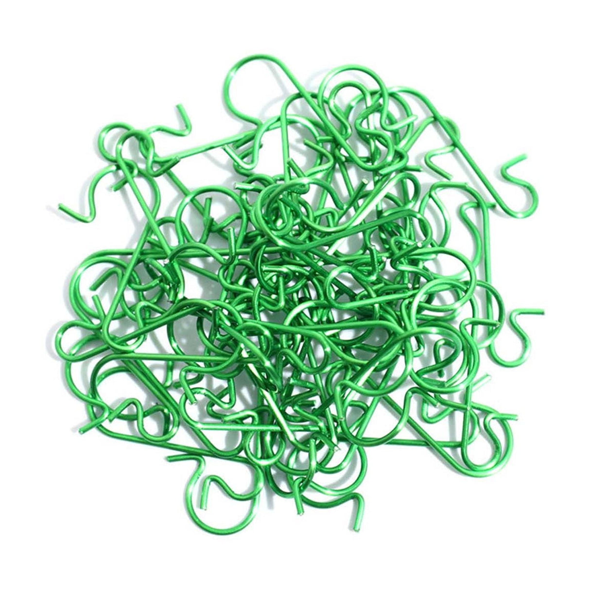 50 Pack Christmas Ornament Hooks 0.47*1.18in Stainless Steel S-Shaped Hangers for Christmas Tree Decoration Christmas Stocking Balls Christmas Ornaments,Gold