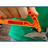 Mini Workbench Clip, Upgraded Carbon Steel Manufacturing Jewelry, Portable Workbench Stand Small Workbench Stand, Hobby Clip, Craft Maintenance Tool, (Mini 60 Blue) - Side View