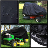 Waterproof Lawn Mower Cover - Weather-Resistant Protective Cover for Outdoor Power - Side View
