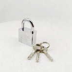 30mm Door Bolt with Latch and Keys - Heavy-Duty Security Lock for Home & Office