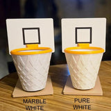 Large Basketball Net Pencil Holder with Backboard