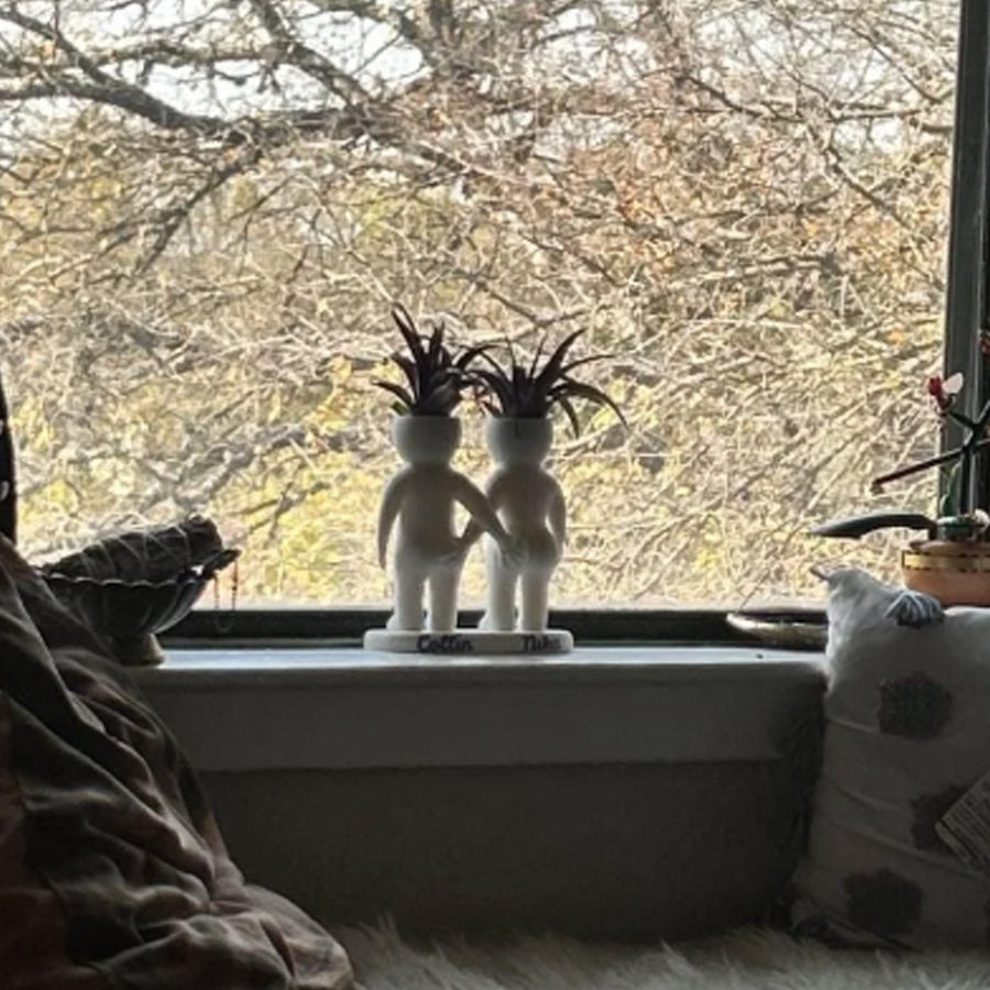 Funny Couple Air Plant Holder - Cheeky Anniversary Gift