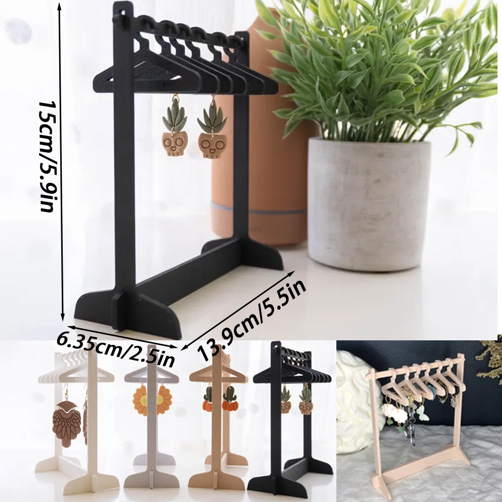 Earring Holder,Earring Display, Earring Hanger, , Jewelry Display Jewelry hanger Multiple style hangers available, clothing rack for earrings（black）