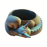 Dragon Planter, 3D Printed, Fantasy Decor, Dragon Pot, Dragon Bowl, Dragon Dish