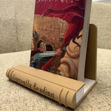3D printed bookends are both practical and aesthetically pleasing, making them ideal for bookworms, students, or anyone who enjoys organizing their reading materials. - Front View