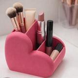 These adorable 3D-printed heart-shaped cosmetic and desktop organizers are perfect for keeping your space tidy while adding a decorative touch. - Side View