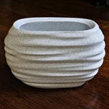 3D Printed Modern Pen Holder and Brush Cup - 
marble color