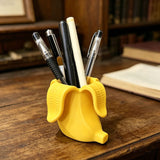 3D Printed Fun Banana Storage Container (Yellow)