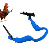 Chicken arms with Guns,Fun, Durable, Rooster Pistol Party, Perfect for Parties, Photoshoots and Pranks Costumes for Chickens to wear(White) - Rear View