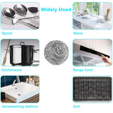 20 Pack Stainless Steel Scourers Metal Wire Cleaning Balls Heavy Duty Rust Resistant Non Scratch Pot Pan Cleaner Kitchen Washing Gadget