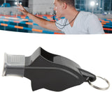 100 Pack Pea-less Plastic Whistles with Lanyards, Loud Crisp Sound Sports Whistle for Coaches, Referees & Officials, Durable Lightweight Outdoor Training Equipment