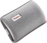 Hot Water Bottle with Rechargeable Plush Cover for Cramps Relief, Warm Heating Pad for Abdomen Back Foot, Soft Hand Warmer for Women Kids Home Office School Winter Reusable Heat Therapy Bag(pink) - Close-Up Angle