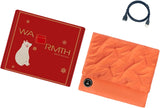 Rechargeable Hand Warmer Muff, USB Electric Heating Pad with Digital Display Temperature Control, 3 Heat Levels Portable Far Infrared Heated Cushion for Outdoor Winter Use Men Women(orange) - Extra Image