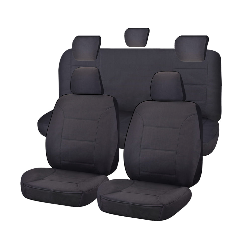 Custom Challenger Canvas Seat Covers for Toyota Tacoma Dual Cab (2005-2016)