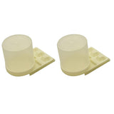 Entrance Bee Feeder E Shaped Beehive Water Tools 750ML  2 PCS - Top-Down View