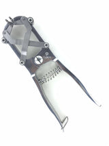Cattle Lamb Sheep Stainless Steel Elastrator Castrating Plier with 100 Rubber - Side View