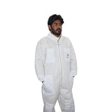 Beekeeping Bee Suit 2 Layer Mesh Hood Style Light Weight & Ultra Cool- M - Side View