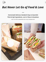 200 Sheets of PE Coated Kraft Paper 28×38 cm Style-2 - Close-Up Angle