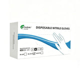 300Pcs Heavy-Duty Black Disposable Nitrile Gloves-Extra Large