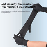 300Pcs Heavy-Duty Black Disposable Nitrile Gloves-Extra Large