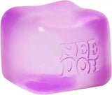 5cm 3-Pack TPR Soft Ice Cube Squishy-Stress Relief Gel Fidget Toy - Side View