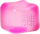 5cm 3-Pack TPR Soft Ice Cube Squishy-Stress Relief Gel Fidget Toy - Top-Down View