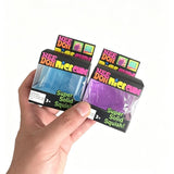 5cm 3-Pack TPR Soft Ice Cube Squishy-Stress Relief Gel Fidget Toy - Rear View