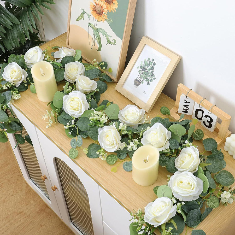 Eucalyptus with Flowers - A