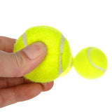 Fluorescent Yellow Dog Tennis Balls 6-Pack - 2 Inch - 45-Degree Angle
