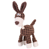 Squeaky Pink Donkey and Squeaky White Goat 2-Pack