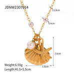 Classic Stainless Steel Necklace JDNW2307014