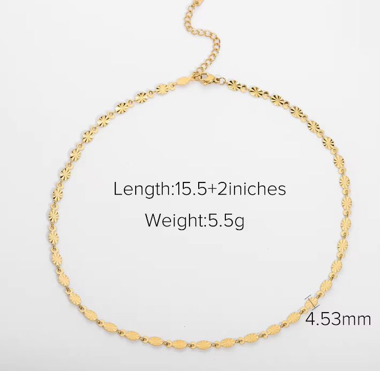 Classic Stainless Steel Necklace JDN20161
