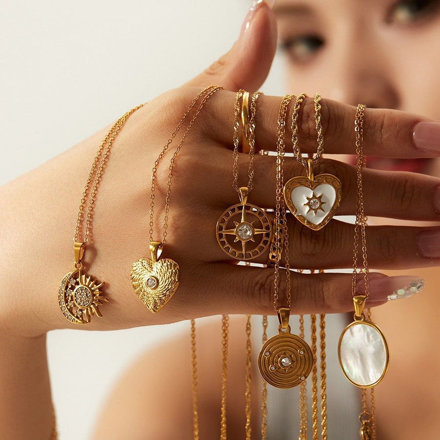 Classic Stainless Steel Necklace JDNW2307008