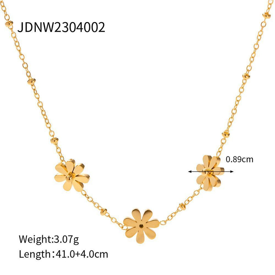 Classic Stainless Steel Necklace JDNW2304002