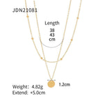 Classic Stainless Steel Necklace JDN21081