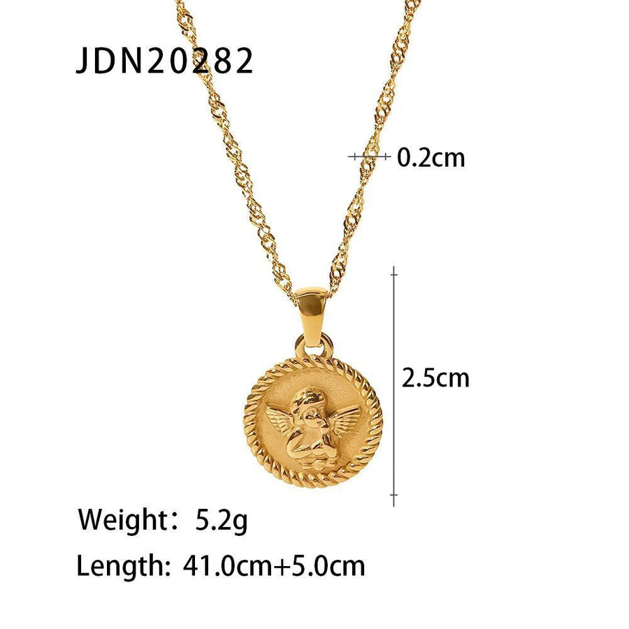 Classic Stainless Steel Necklace JDN20282