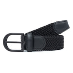 Men's Woven Belt Black 03