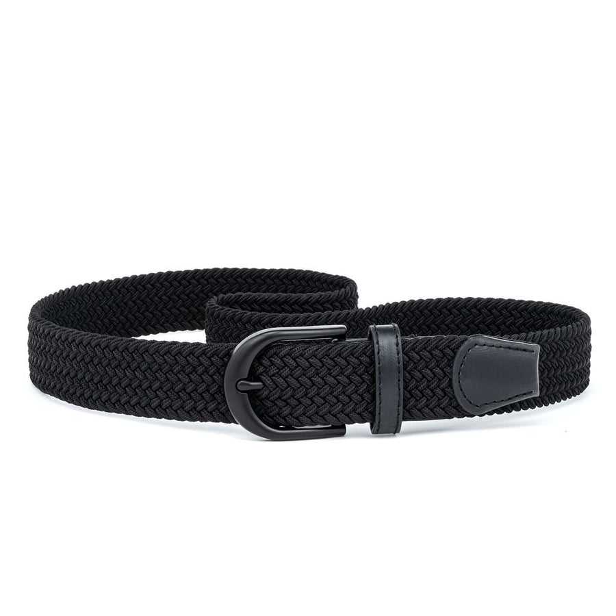 Men's Woven Belt Brown 03