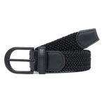 Men's Woven Belt Beige 01