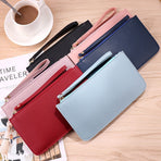 Pink Women's Soft PU Leather Wallet