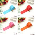 Colored Crepe Paper yellow 20 Rolls
