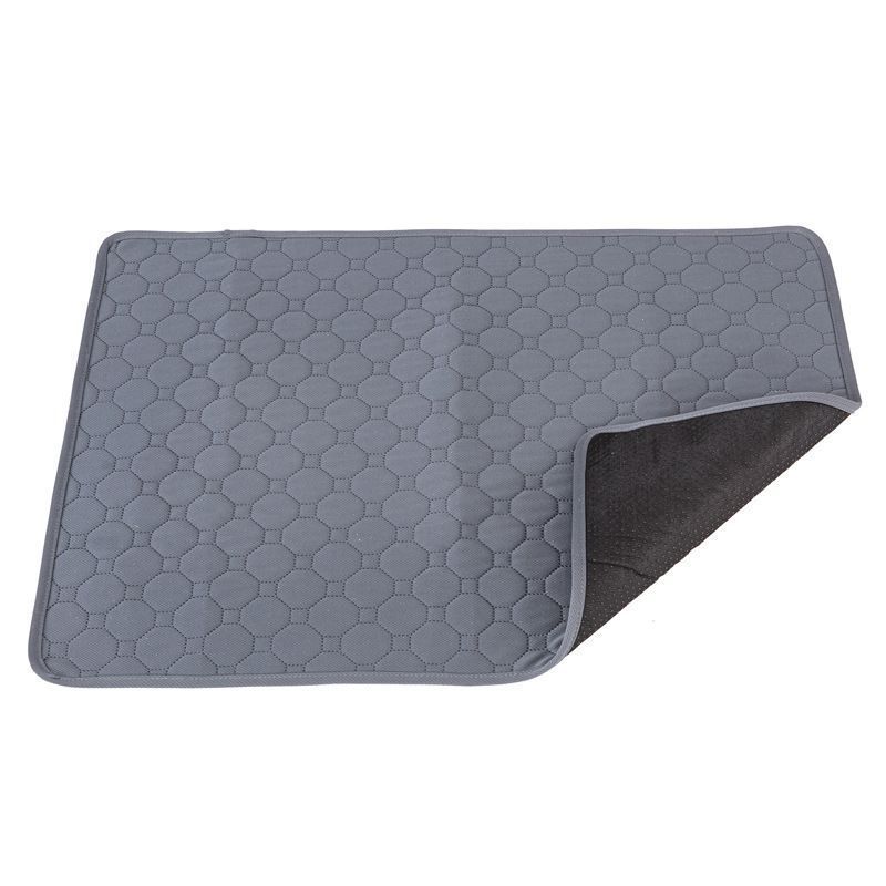 2pcs Pink Ice Silk Pet Pad, Size XL (100×75cm)